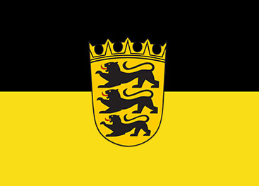 Landesflagge Baden-Württemberg