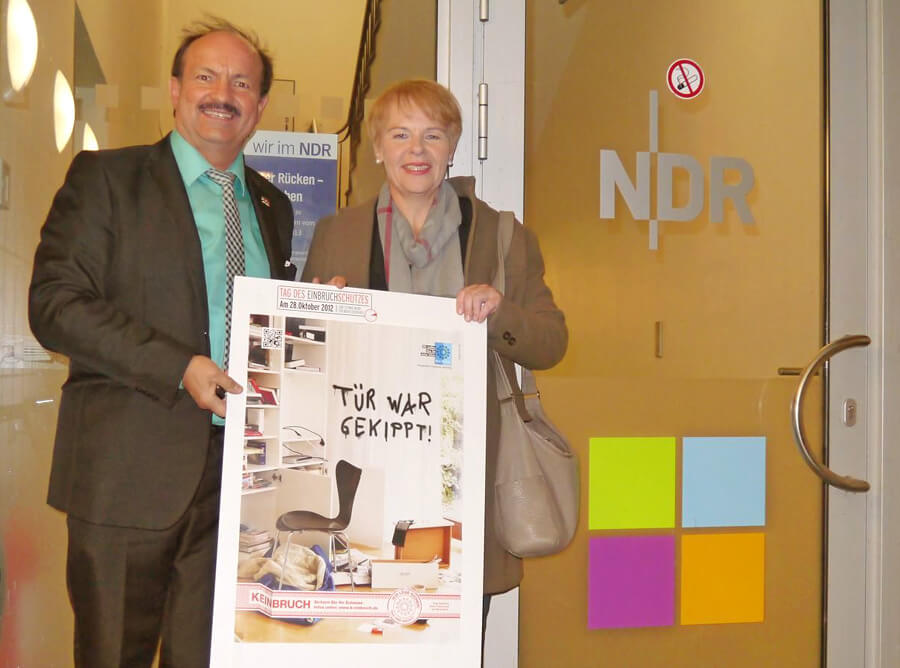 Landeskriminalamt Niedersachsen stellt am Tag des Einbruchschutzes die Kampagne K-EINBRUCH vor, 2013