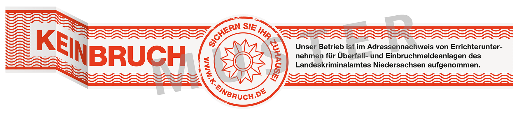 Beispiel Errichter-Gütesiegel ÜMA/EMA Niedersachsen