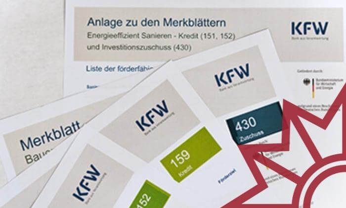 Hinweis zur Förderung von Einbruchschutz durch die KfW.