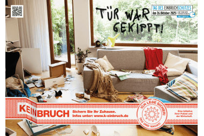 Vorschaubild Großflächenplakat mit Störer