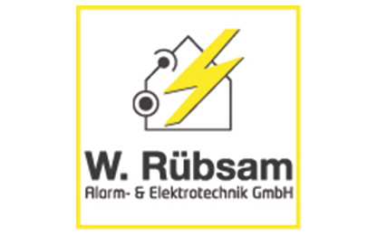 Logo W. Rübsam Alarm- & Elektrotechnik GmbH