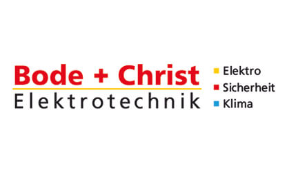 Logo: Bode + Christ Elektrotechnik