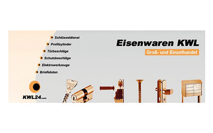 Logo: Eisenwaren KWL