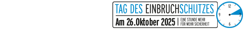 Linkbanner Tag des Einbruchschutzes animiert 486x60 Pixel Linkbanner Tag des Einbruchschutzes animiert 486x60 Pixel