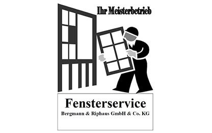 Logo: Meisterbetrieb Fensterservice Bergmann & Riphaus GmbH & Co. KG