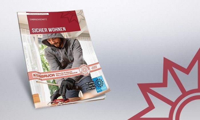 Broschüre Sicher Wohnen Produktbild Broschüre Sicher Wohnen