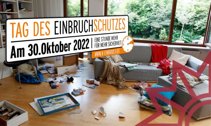 Tag des Einbruchschutzes 2022 ist am 30. Oktober.