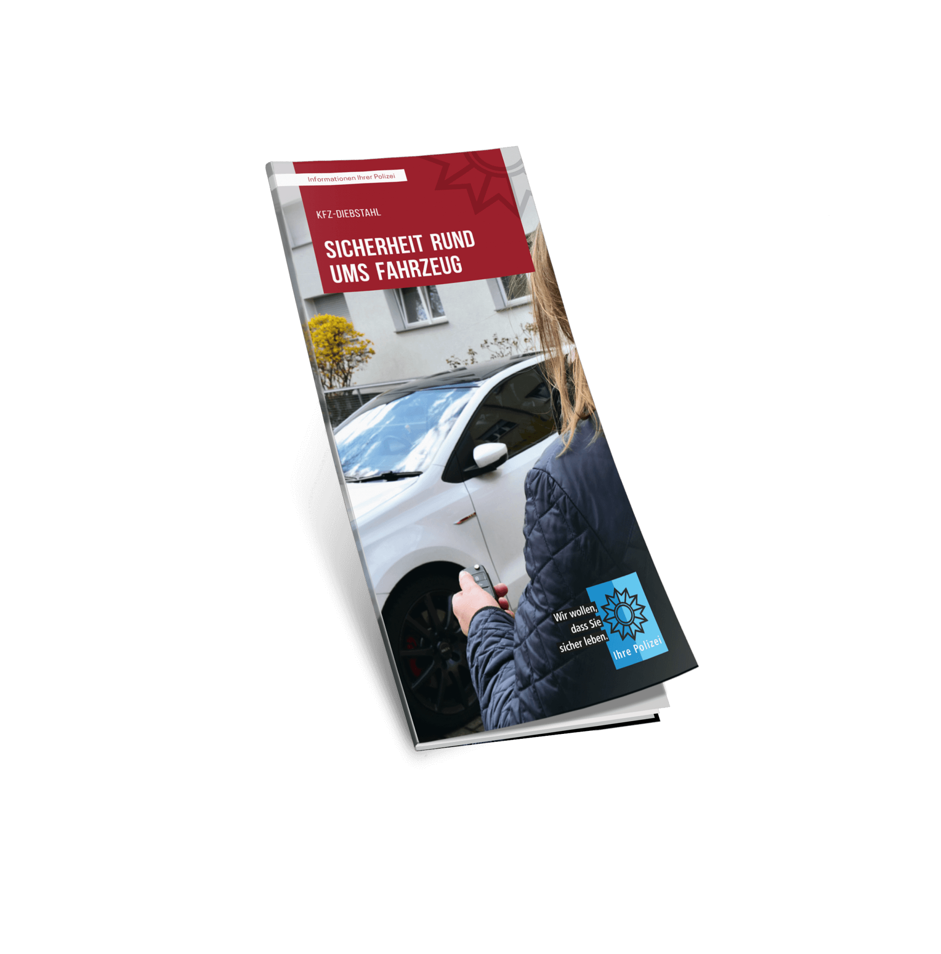 Faltblatt "Sicherheit rund ums Fahrzeug" kostenlos runterladen..