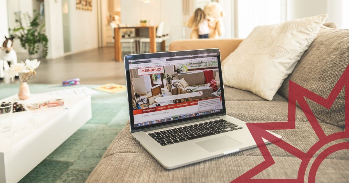 Produktbild Facebook Post Bewerbung Kampagne K-Einbruch